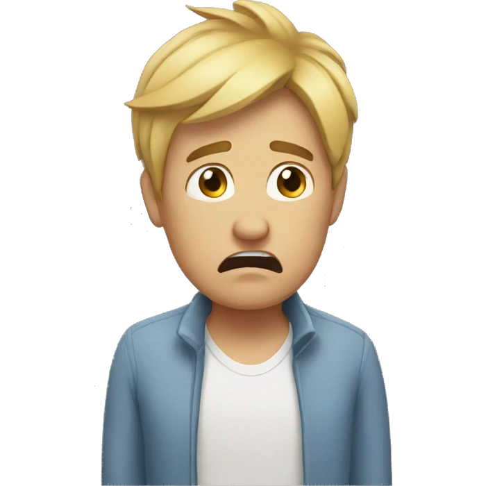 Frustration emoji