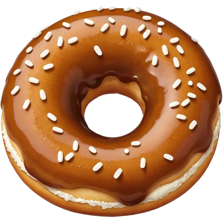 cinnamon sugar donut emoji