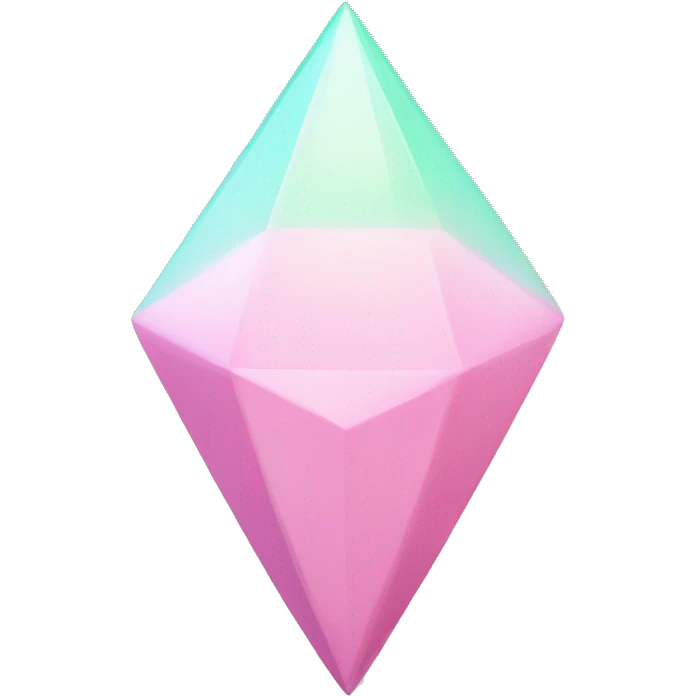 Pastel light pink plumbob sims emoji