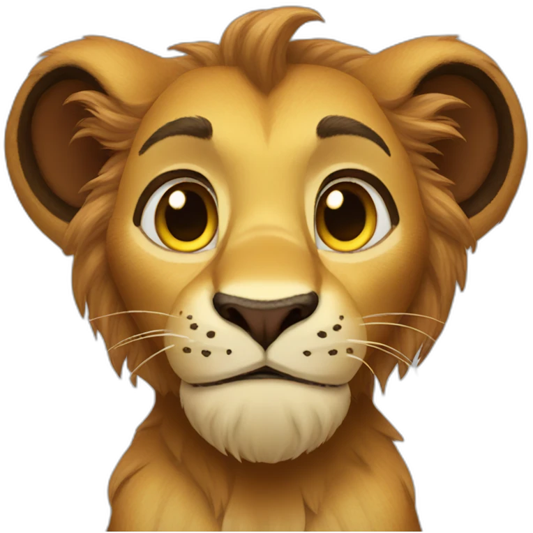 Lion king emoji