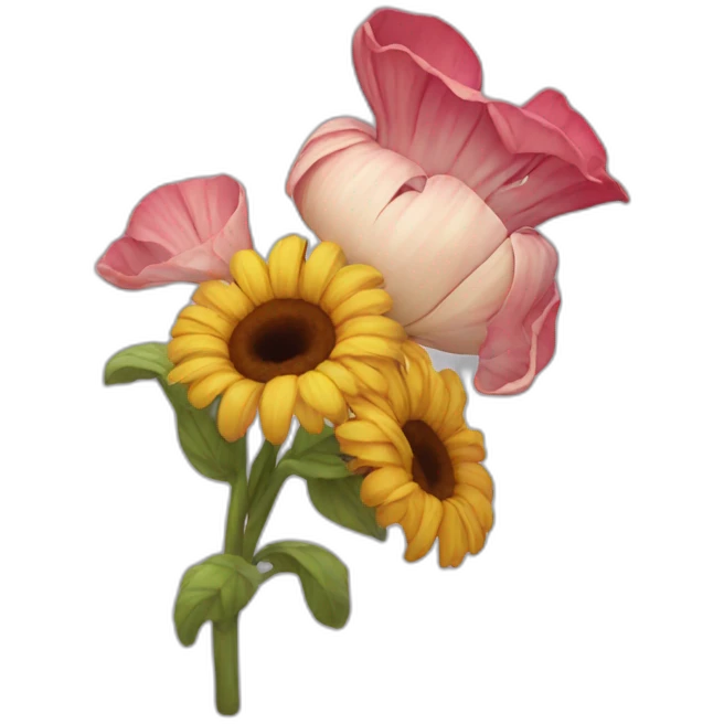 dead flowers emoji