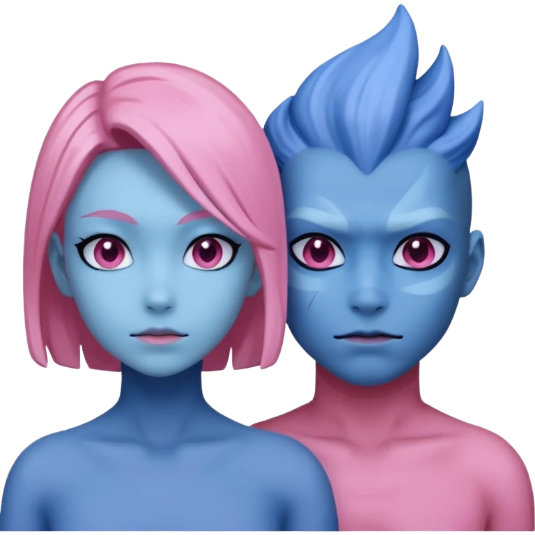 Pokemon legendary azul and pink palkia emoji