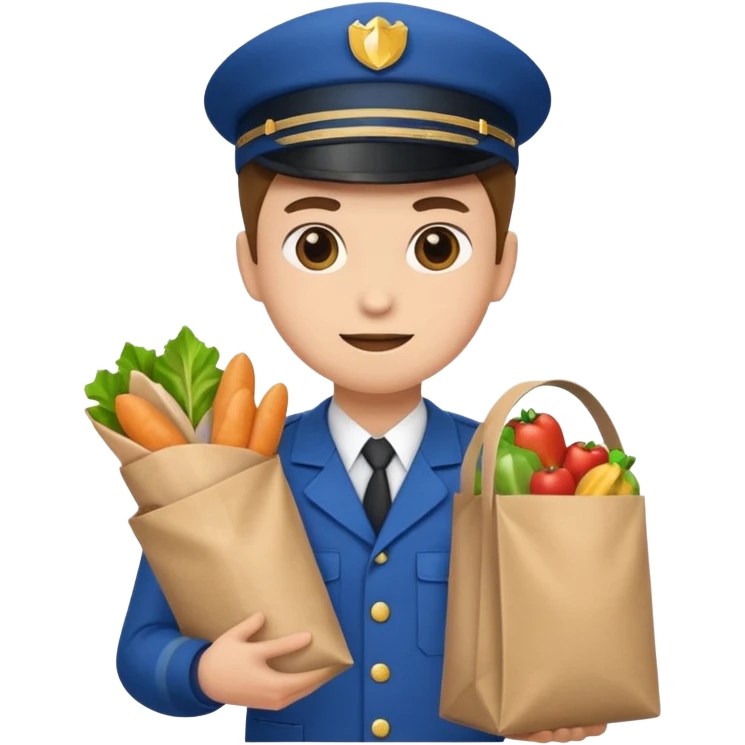 Food delivery emoji