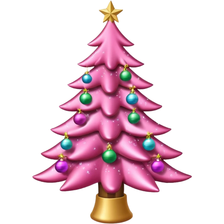 Pink Girly Christmas emoji