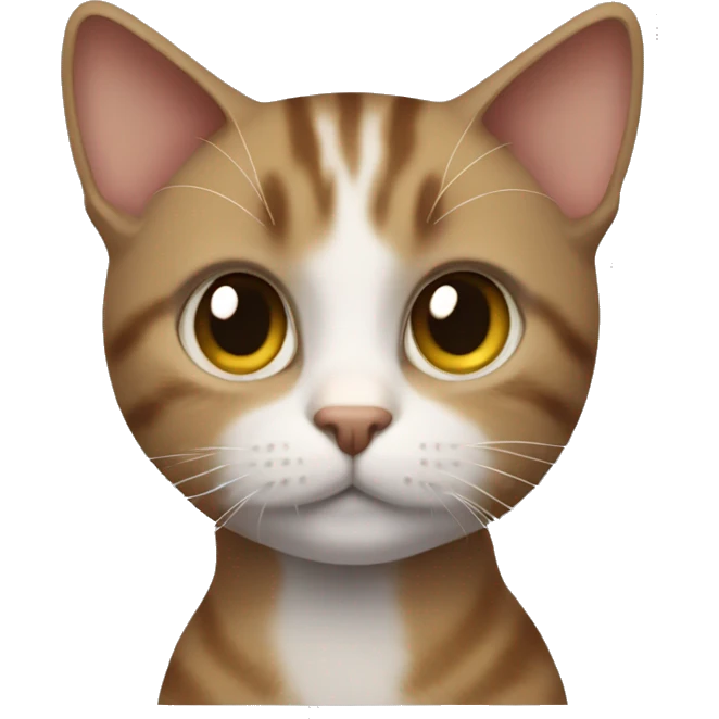 Cat Brithis short hair  emoji