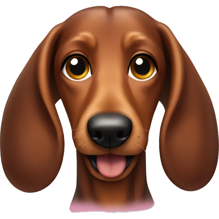 daschund with a beard emoji