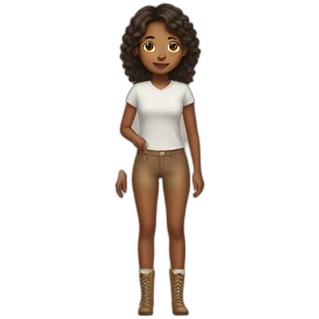 girl with horse legs emoji