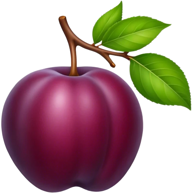 plum  emoji