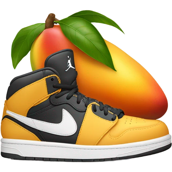 Buff Mango with Jordan’s on emoji