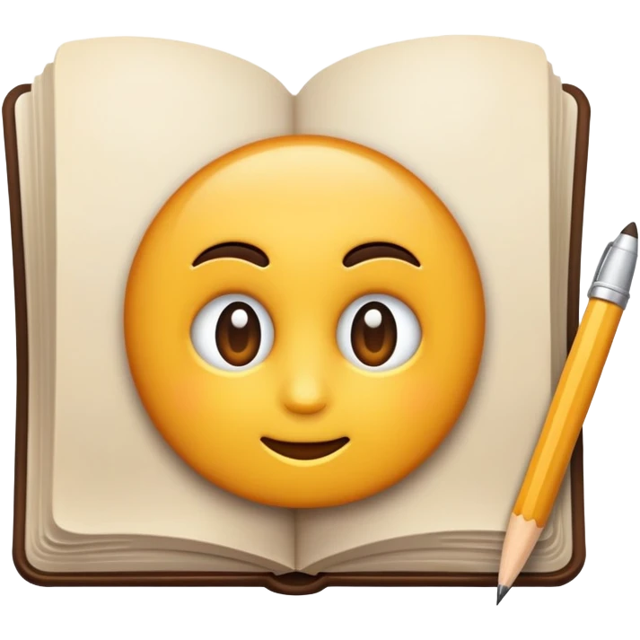 Составь фразы из эмоджи: open your notebook, look at the picture, read the word emoji