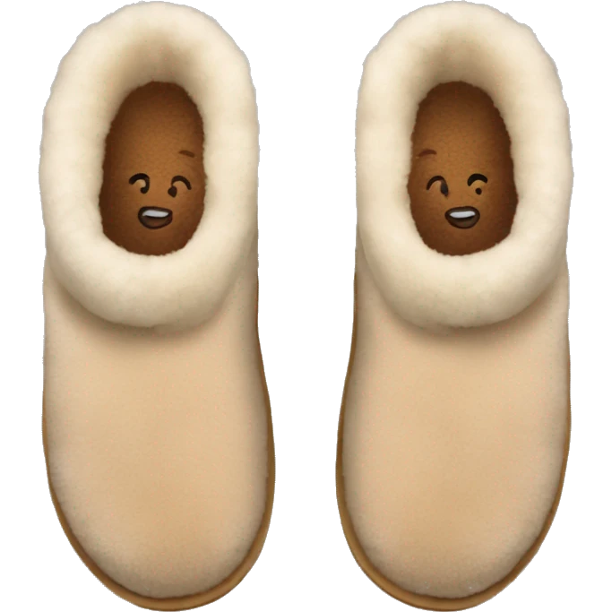 UGG slippers  emoji
