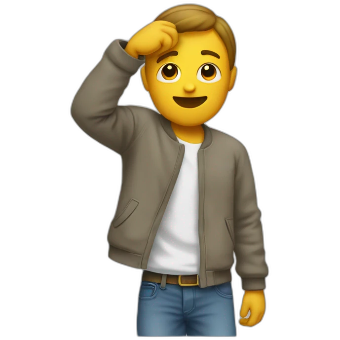 Personne qui dab emoji