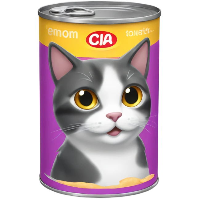 Wet cat food tin emoji