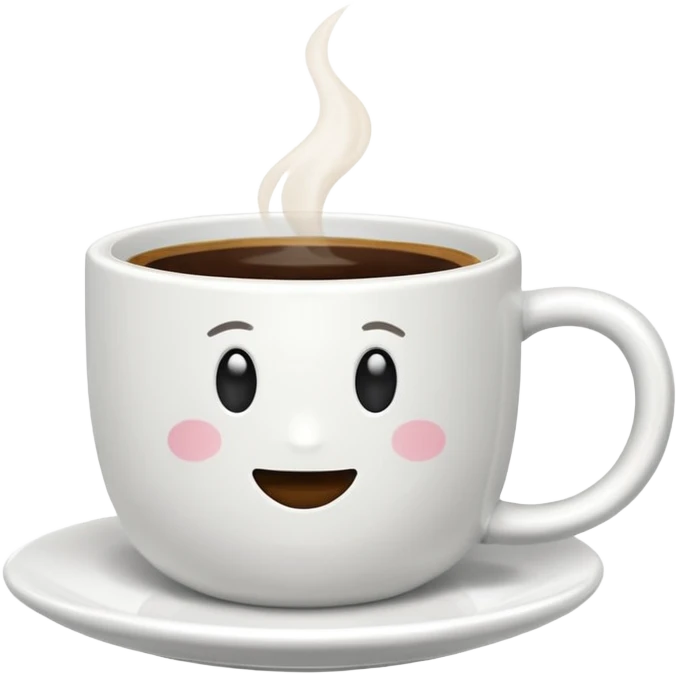 Une Tasse de cafe avec des roue emoji