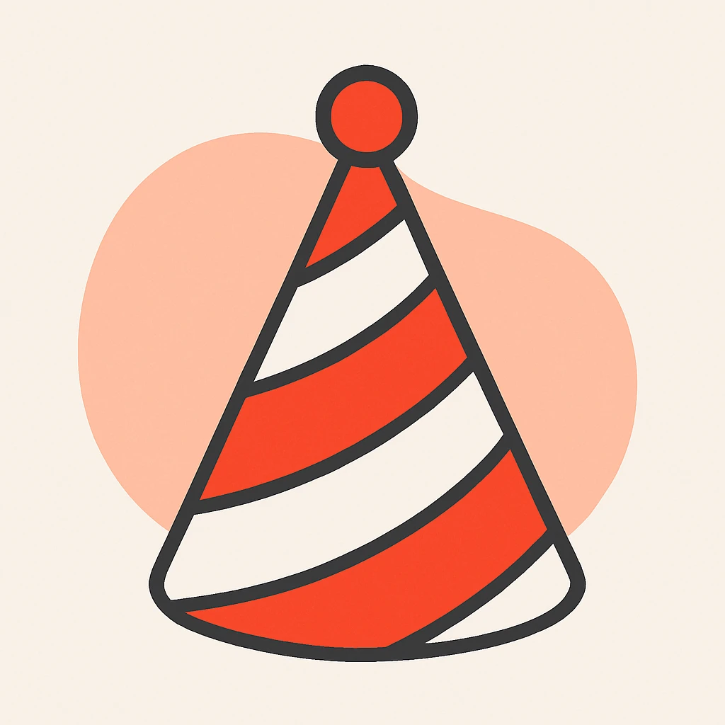 party hat emoji
