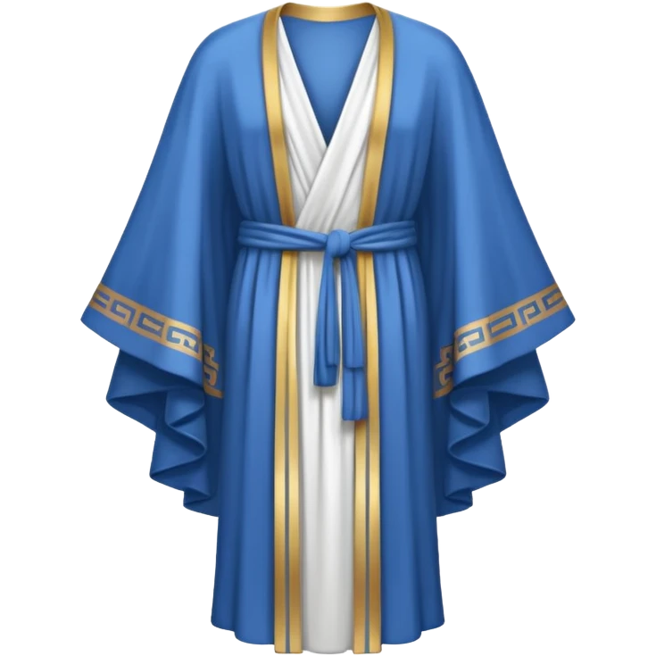 Greek robe emoji