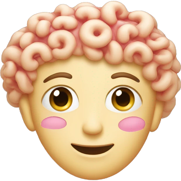 cerveau lent emoji