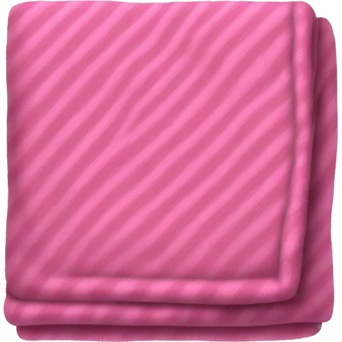 Pink blanket emoji
