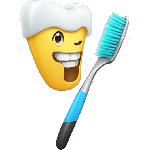 brush teeth emoji