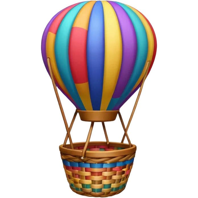 hot air balloon emoji
