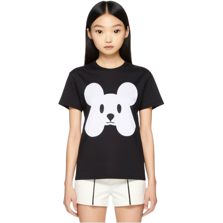 3.1 Phillip Lim
slogan-print T-shirt emoji