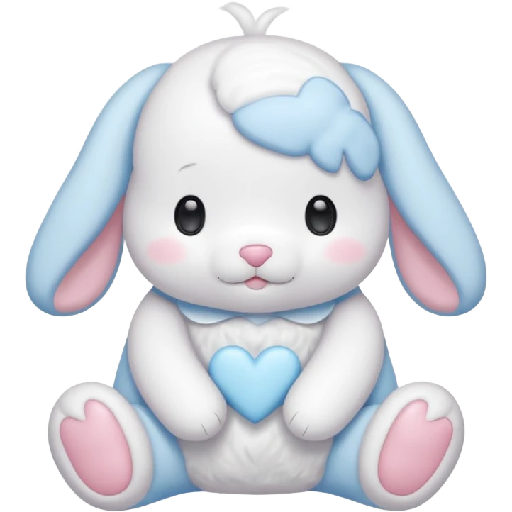 Cinnamoroll Love A Lot Bear  emoji