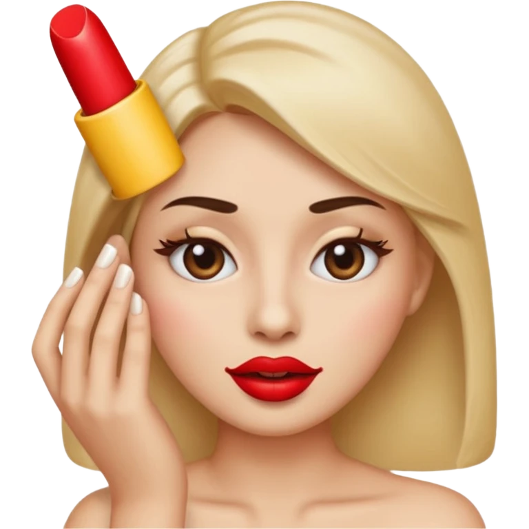 Create an emoji mix of 💅🫦🙄 these emoji