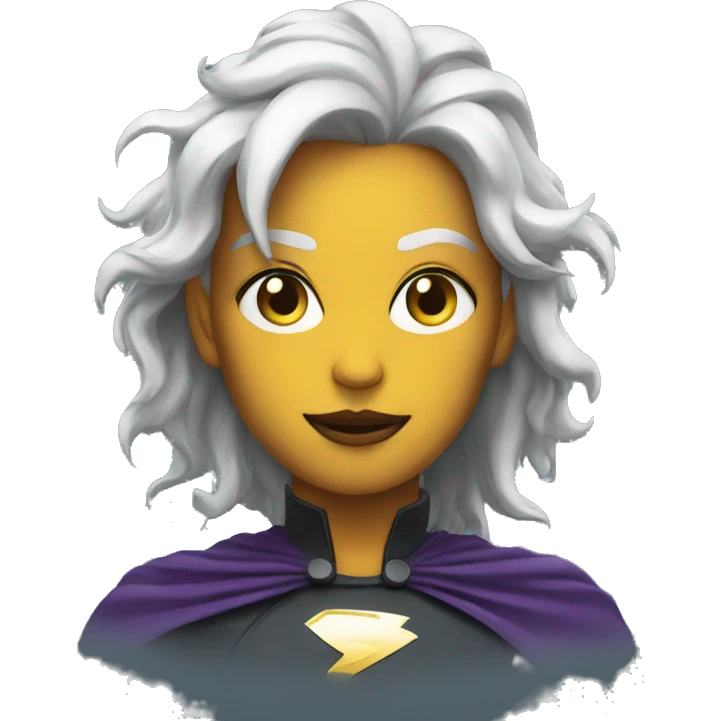 storm superhero emoji