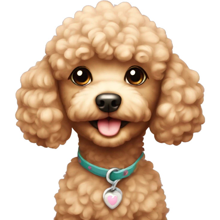 Toy-poodle cute emoji