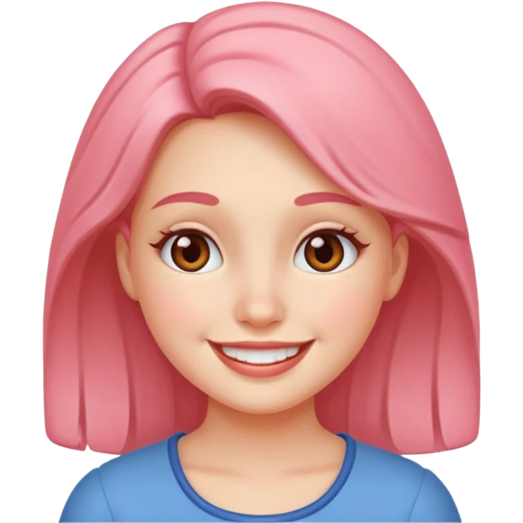 Kind girl 😇 emoji