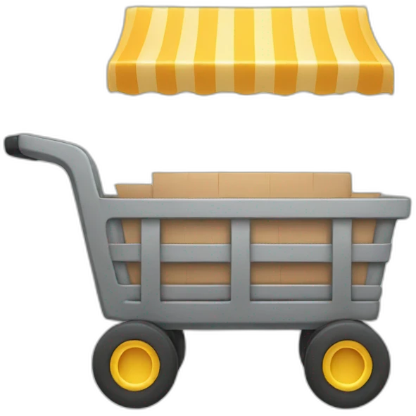 empty cart  emoji