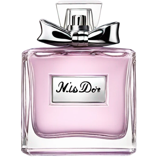 Miss dior perfume pastel purple  emoji