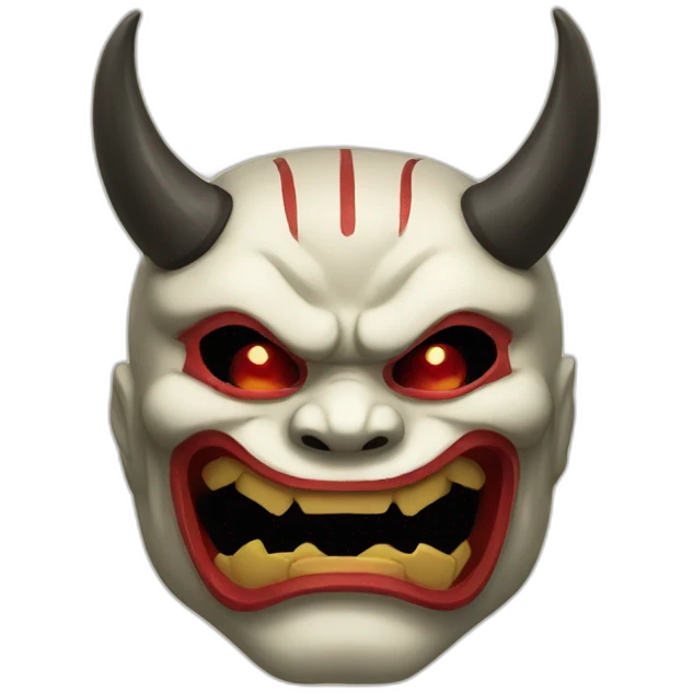 ONI MASK JAPANESE emoji