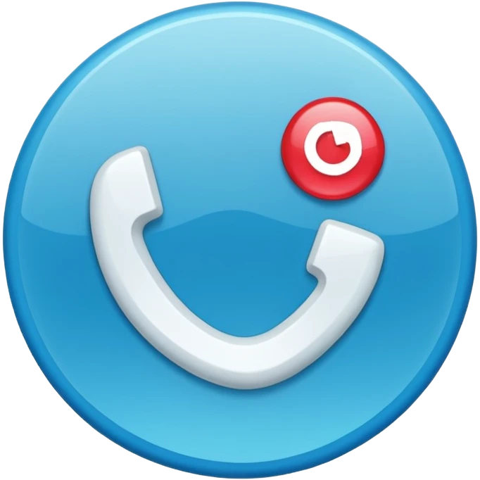 le bouton, vérifie TikTok en bleu emoji