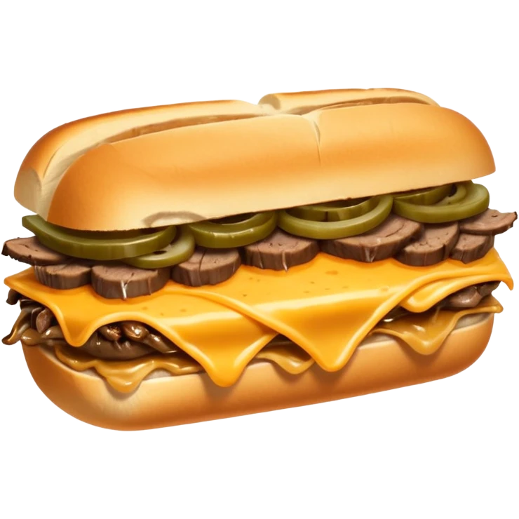 philly cheesesteak snadwich emoji