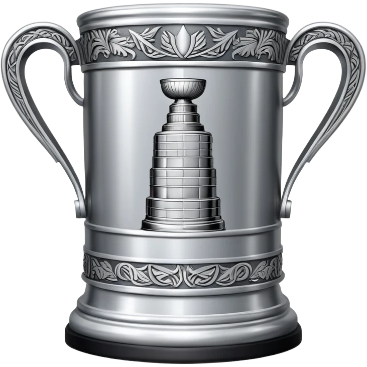 Hockey Stanley Cup championship trophy emoji