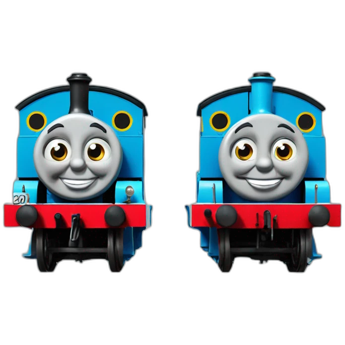 Thomas the Tank engine emoji