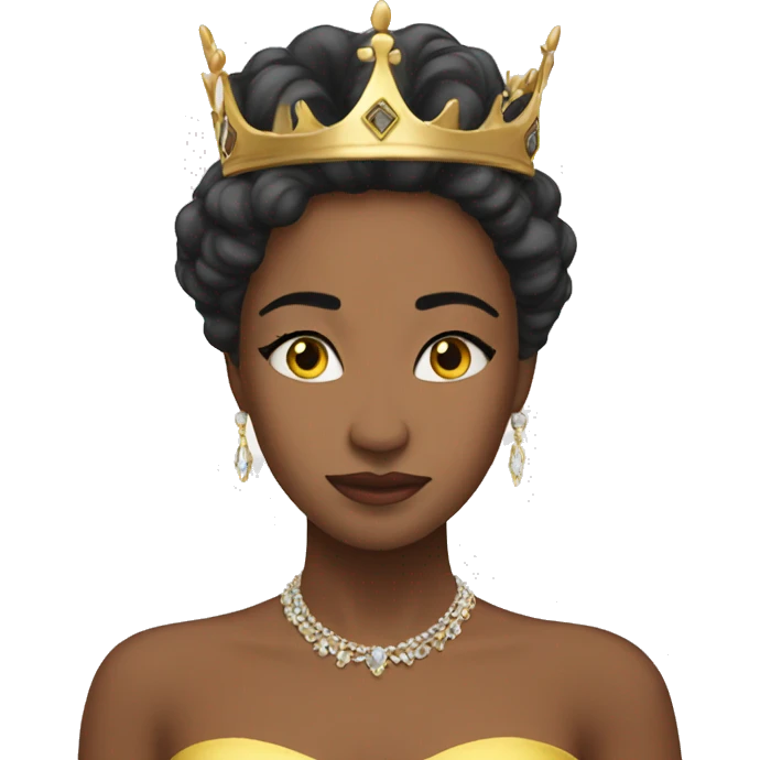 Queen never cry emoji