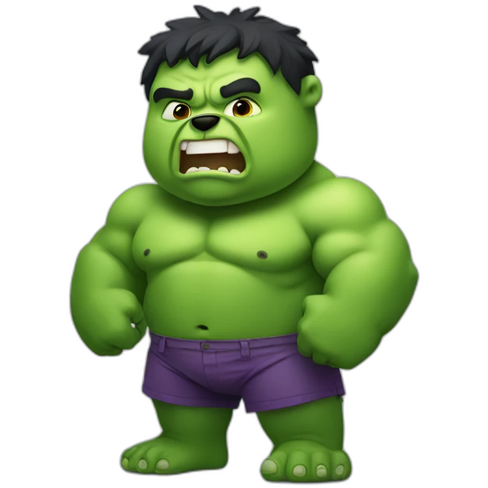 chubby hulk bear emoji
