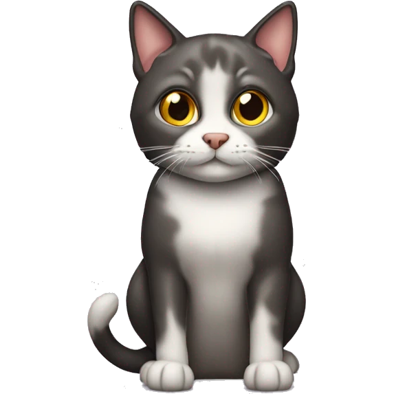 Katze mit Hund umarmen  emoji