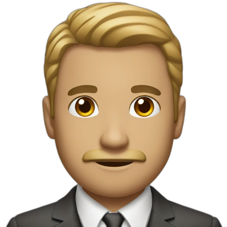 Gentleman emoji