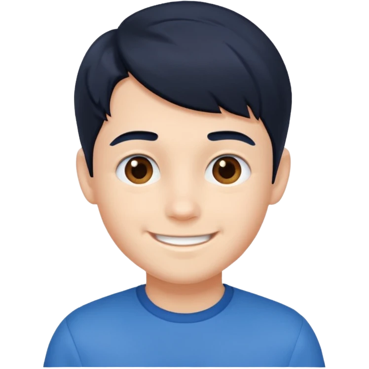  검정머리남자아이, 옷 입히고, 행복한 표정에, 배경 기득 심플하지 않게 키워드는 바다!!! 바다 배경!! emoji