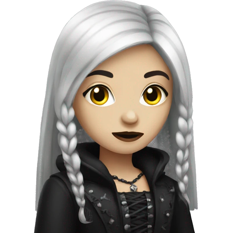 gothic girl emoji