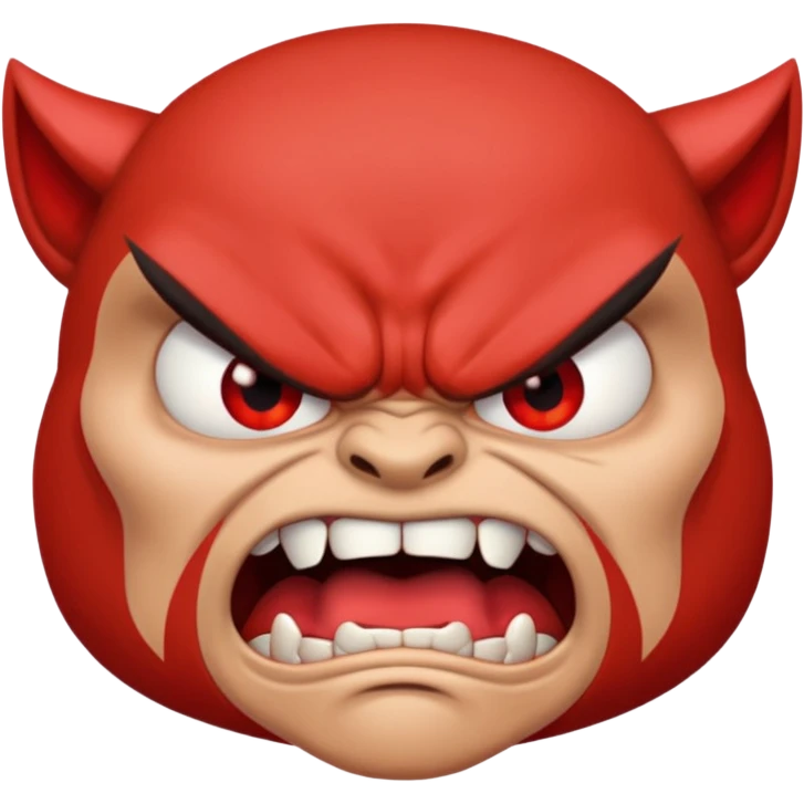 Angry emoji