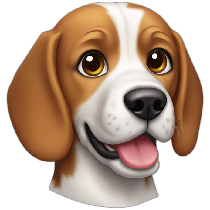 Perro beagle emoji