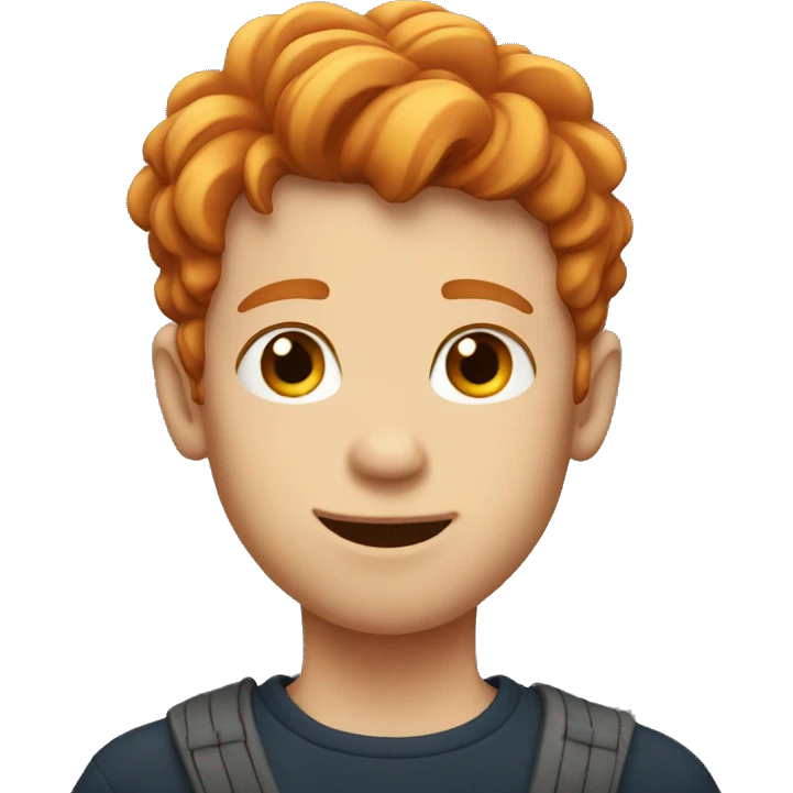 Boy Ginger emoji