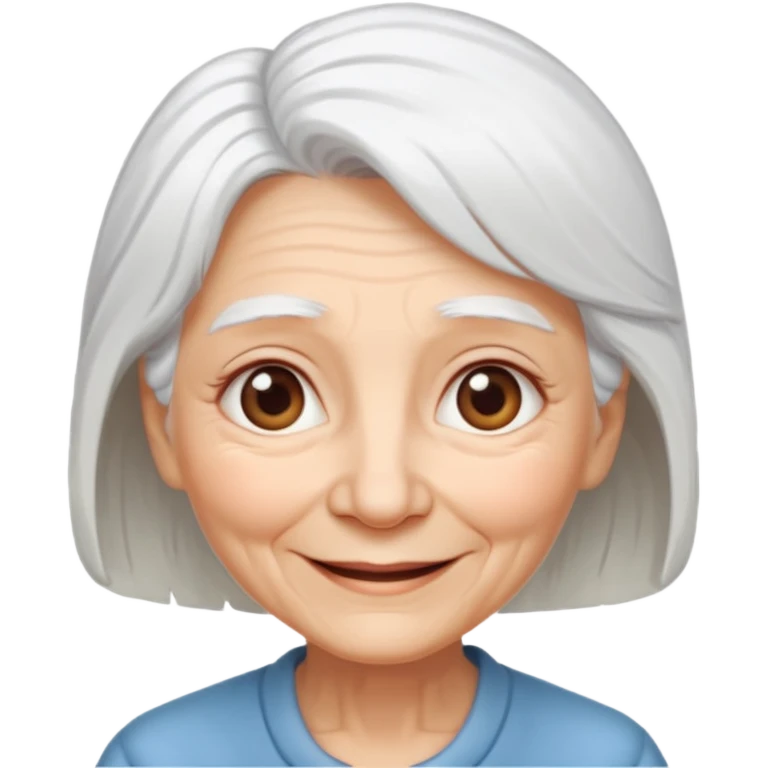 The Kind Grandmother in Fairy Tales emoji