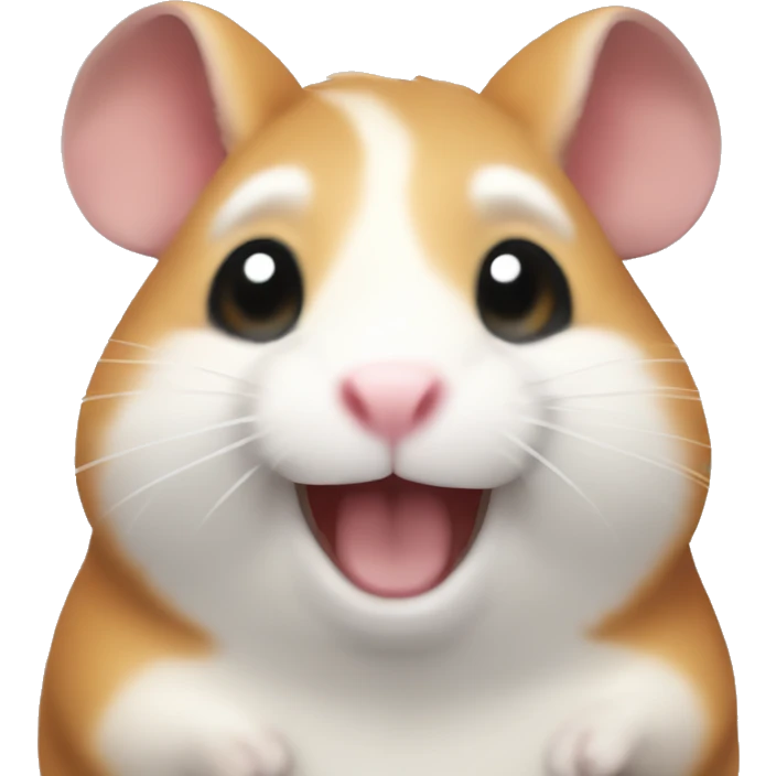 Happy hamster emoji