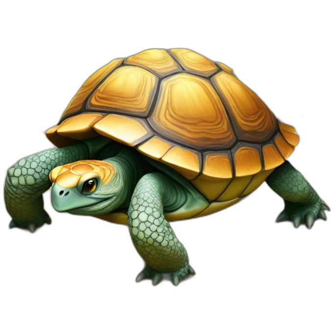 Dromadaire sur tortue emoji