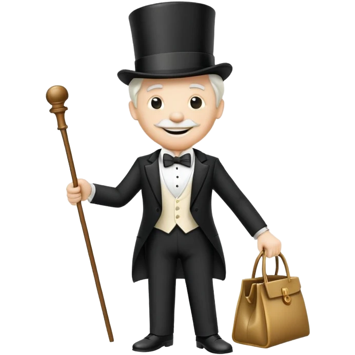 Monopoly man emoji